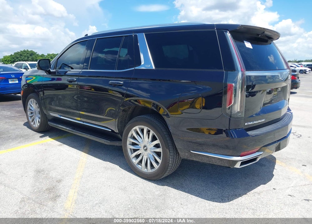 2021 CADILLAC ESCALADE 4WD PREMIUM LUXURY VIN: 1GYS4BKL7MR378652