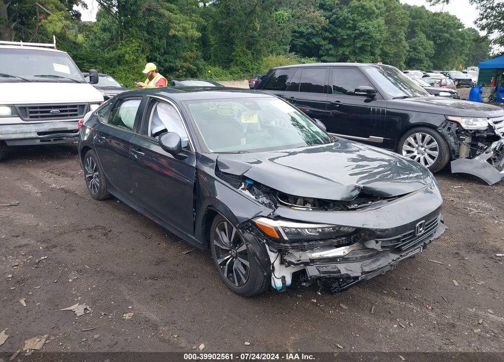 2022 HONDA CIVIC EX VIN: JHMFE1F79NX008634