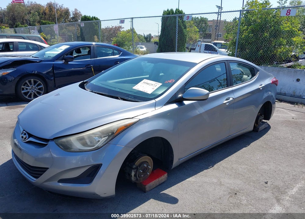 2016 HYUNDAI ELANTRA SE VIN: 5NPDH4AE3GH771058