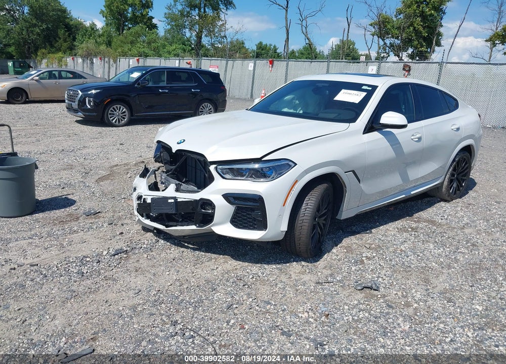 2023 BMW X6 XDRIVE40I VIN: 5UXCY6C07P9N74619
