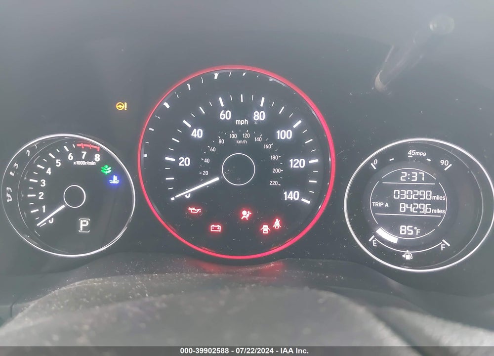 2022 HONDA HR-V AWD LX VIN: 3CZRU6H32NM774357