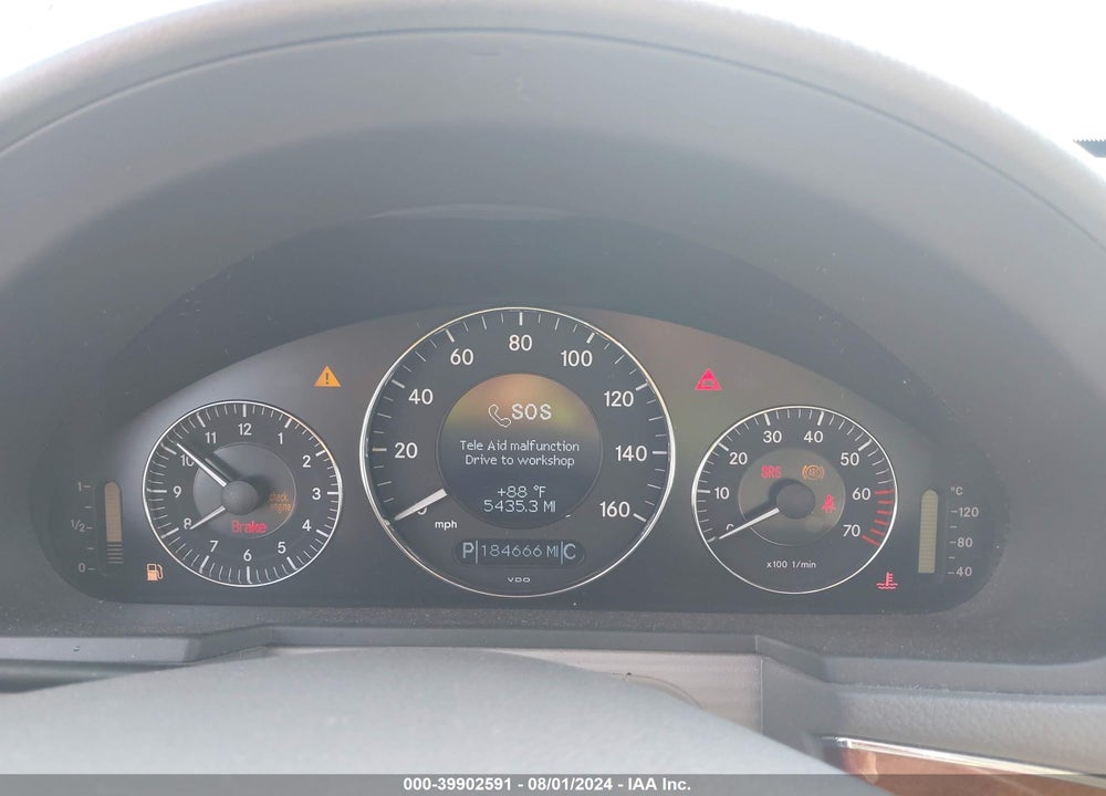 2005 MERCEDES-BENZ E-CLASS 3.2L VIN: WDBUF65J35A660361