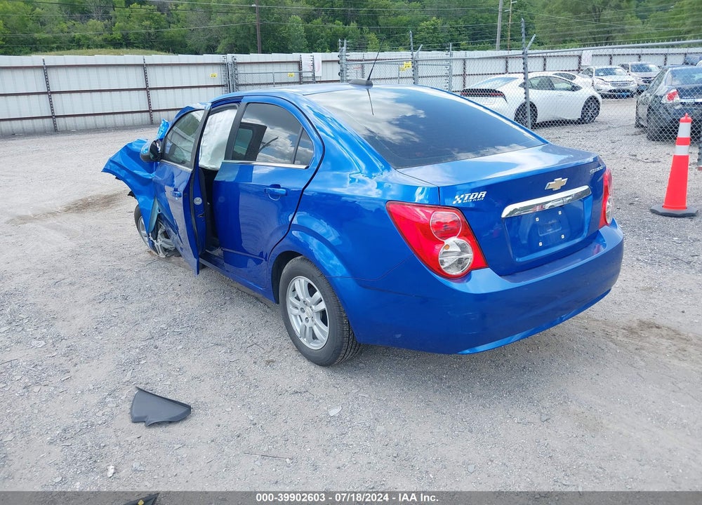 2016 CHEVROLET SONIC VIN: 1G1JC5SH4G4147509