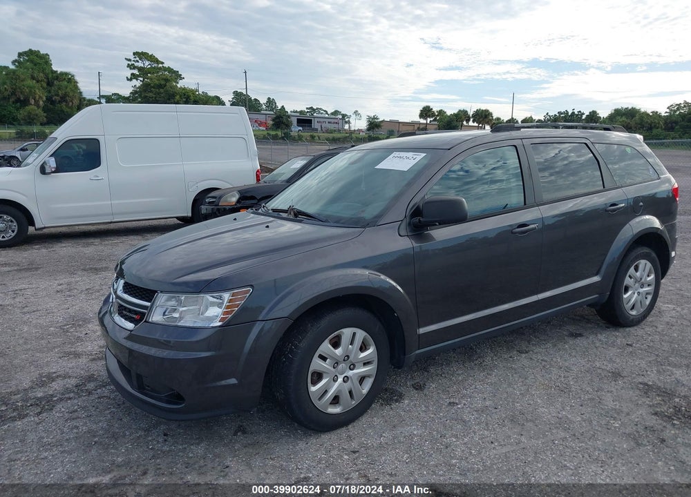 2018 DODGE JOURNEY SE VIN: 3C4PDCAB4JT382719