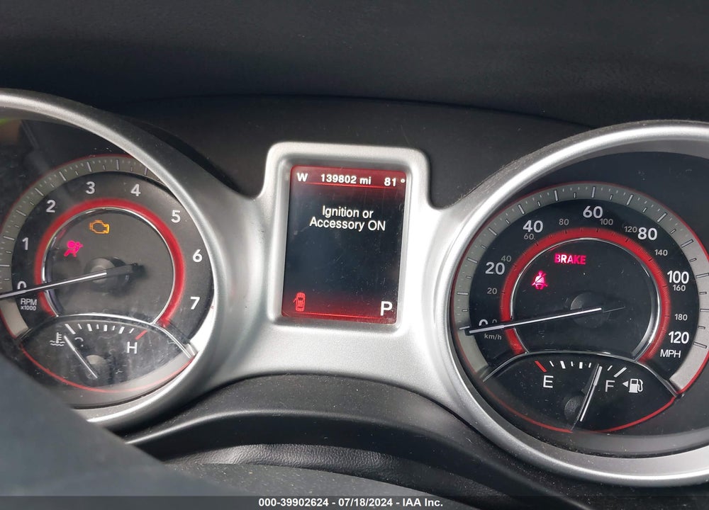 2018 DODGE JOURNEY SE VIN: 3C4PDCAB4JT382719