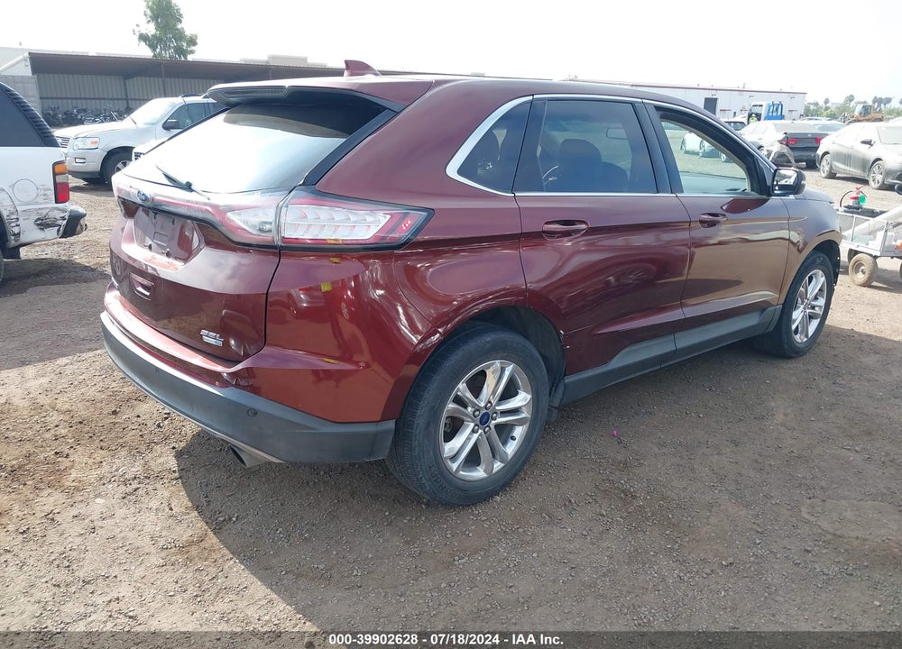 2015 FORD EDGE SEL VIN: 2FMTK4J96FBC34741