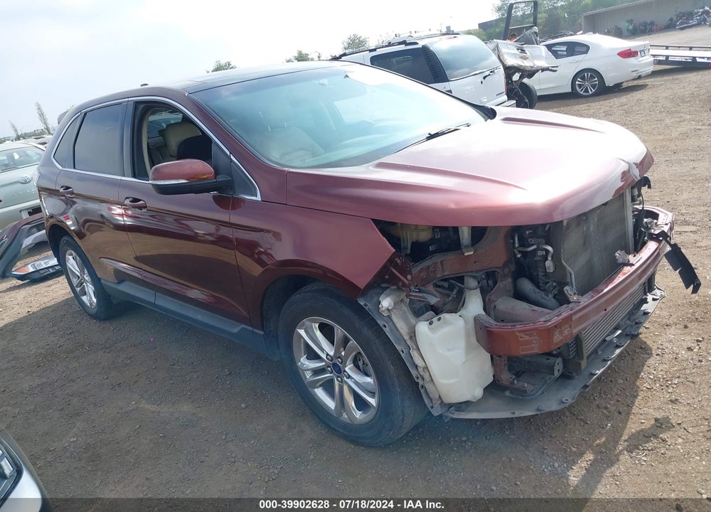 2015 FORD EDGE SEL VIN: 2FMTK4J96FBC34741