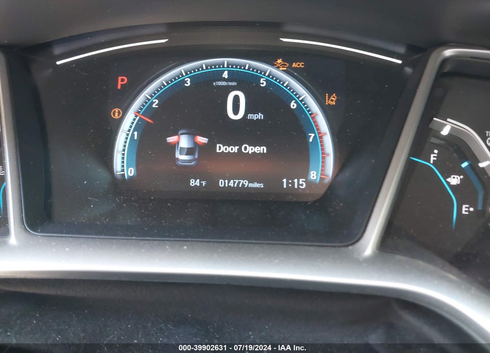 2020 HONDA CIVIC EX-L VIN: 19XFC1F73LE216528