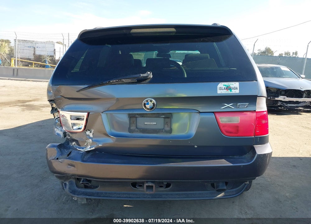 2003 BMW X5 3.0I VIN: 5UXFA53513LV93087