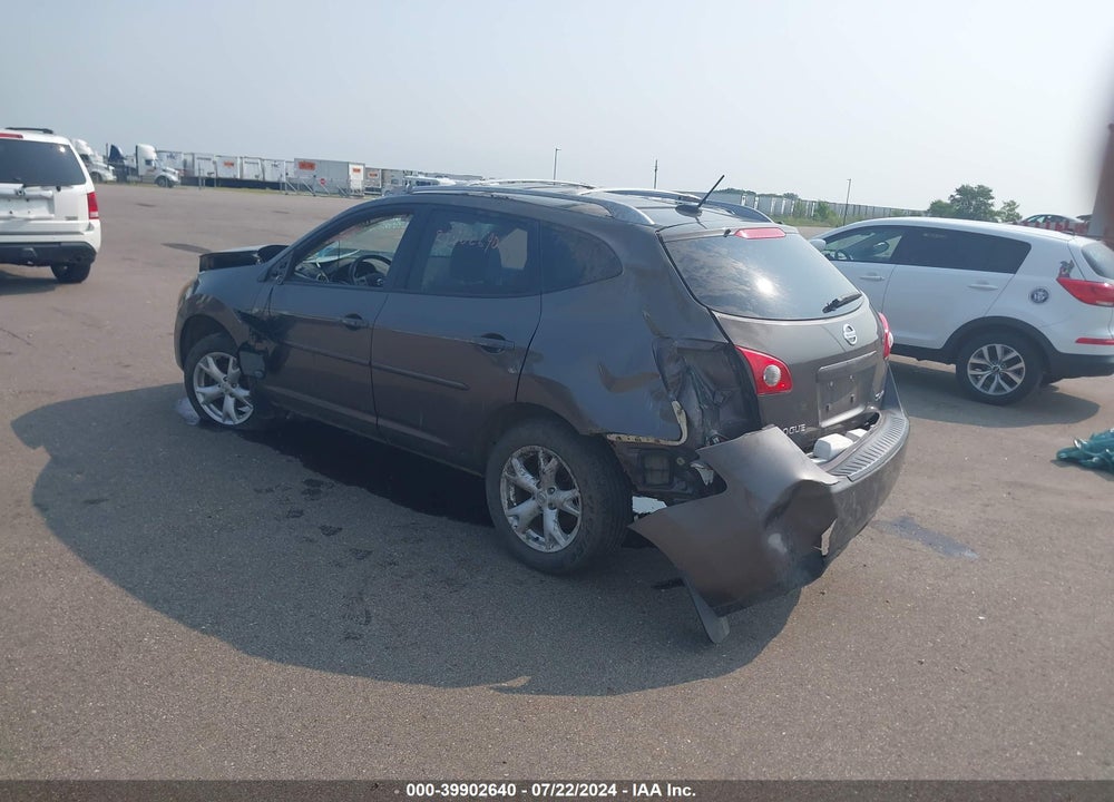 2008 NISSAN ROGUE SL VIN: JN8AS58VX8W109025