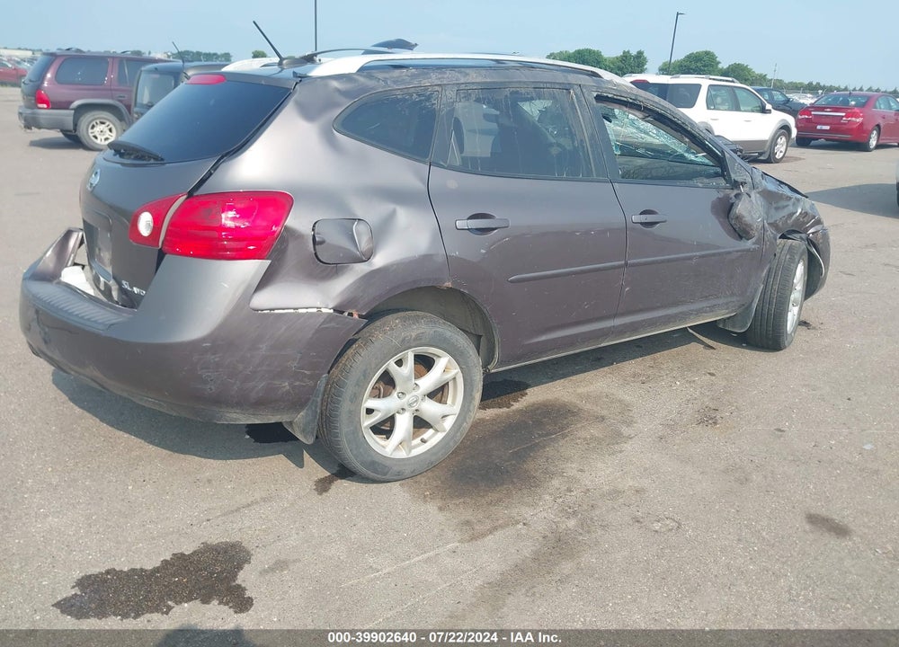 2008 NISSAN ROGUE SL VIN: JN8AS58VX8W109025