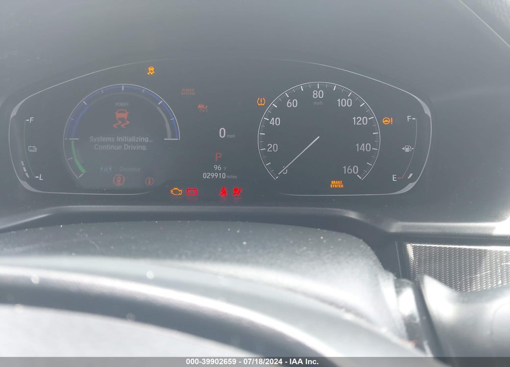 2022 HONDA ACCORD HYBRID SPORT VIN: 1HGCV3F21NA009933