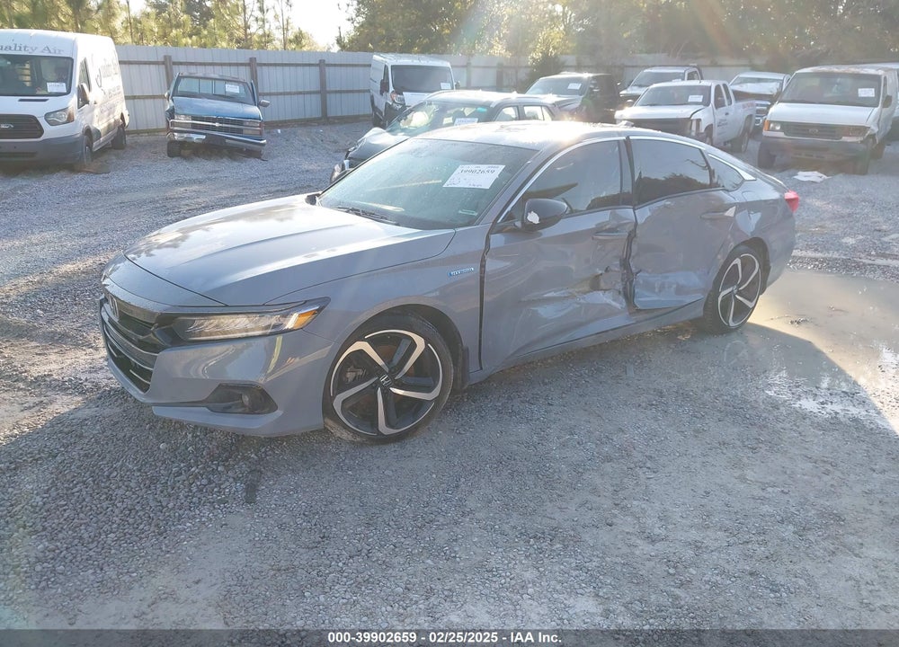2022 HONDA ACCORD HYBRID SPORT VIN: 1HGCV3F21NA009933