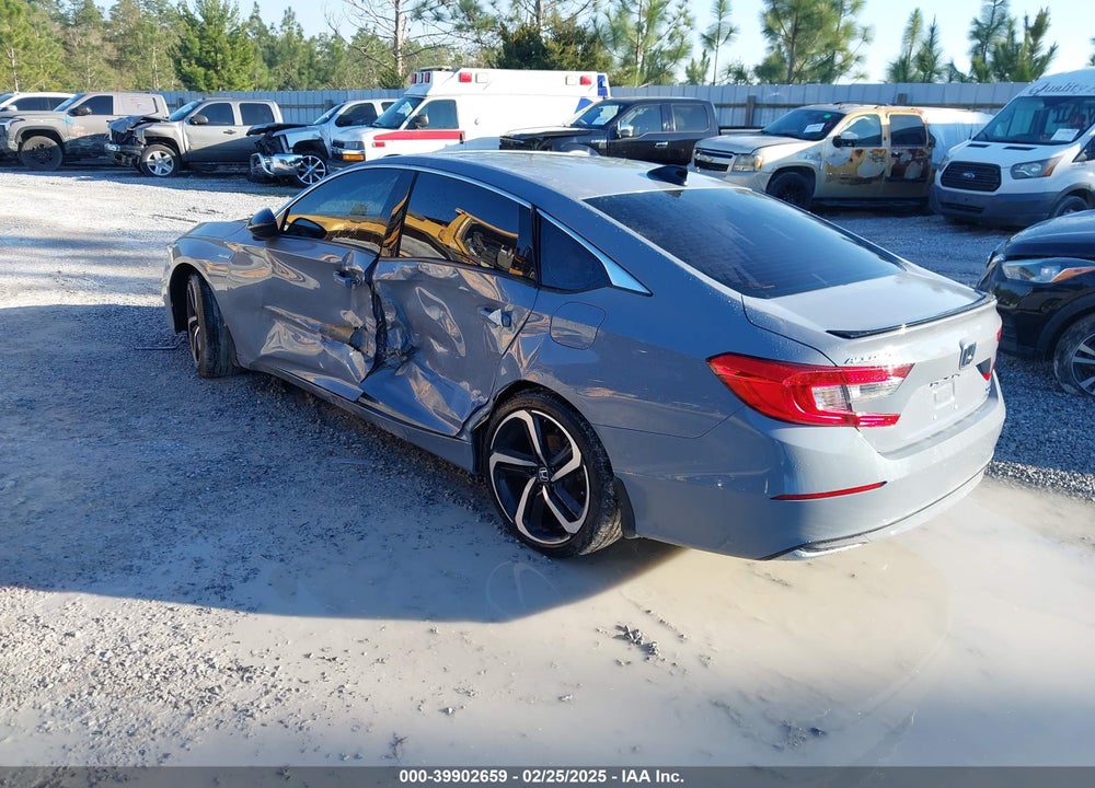 2022 HONDA ACCORD HYBRID SPORT VIN: 1HGCV3F21NA009933