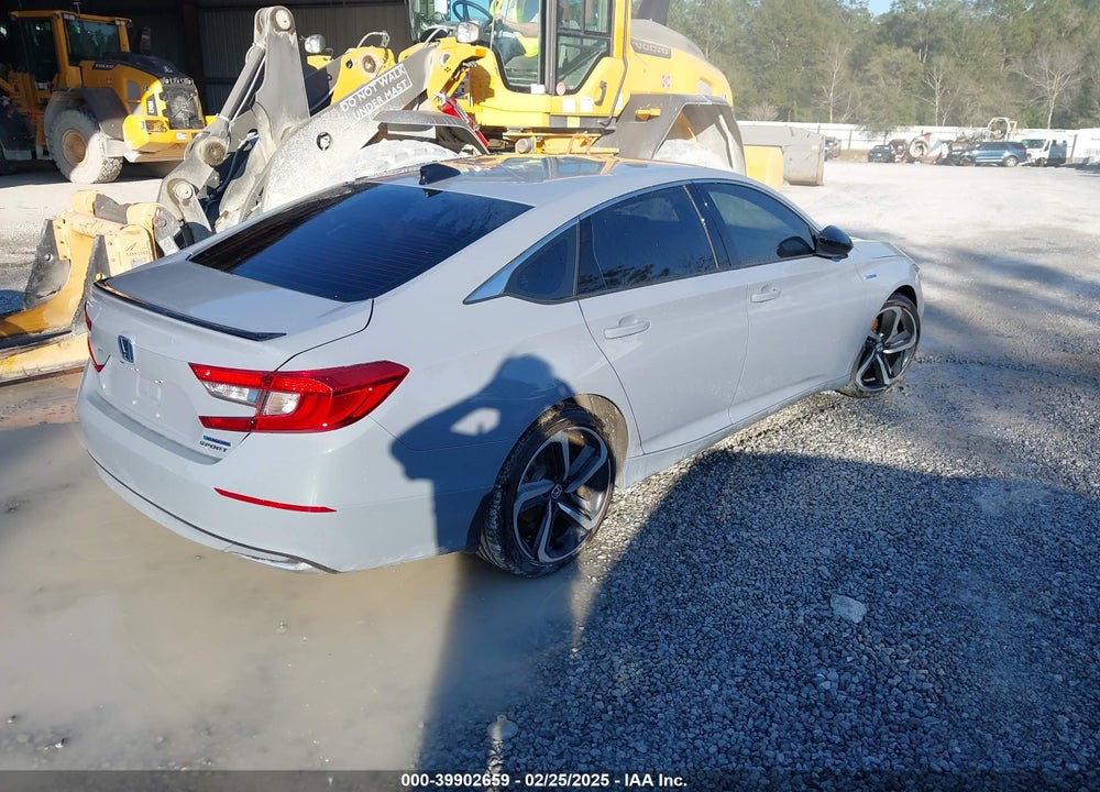 2022 HONDA ACCORD HYBRID SPORT VIN: 1HGCV3F21NA009933