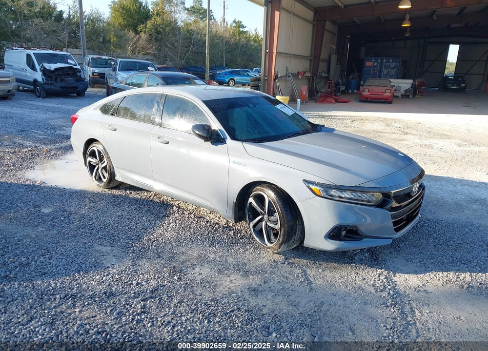 2022 HONDA ACCORD HYBRID SPORT VIN: 1HGCV3F21NA009933