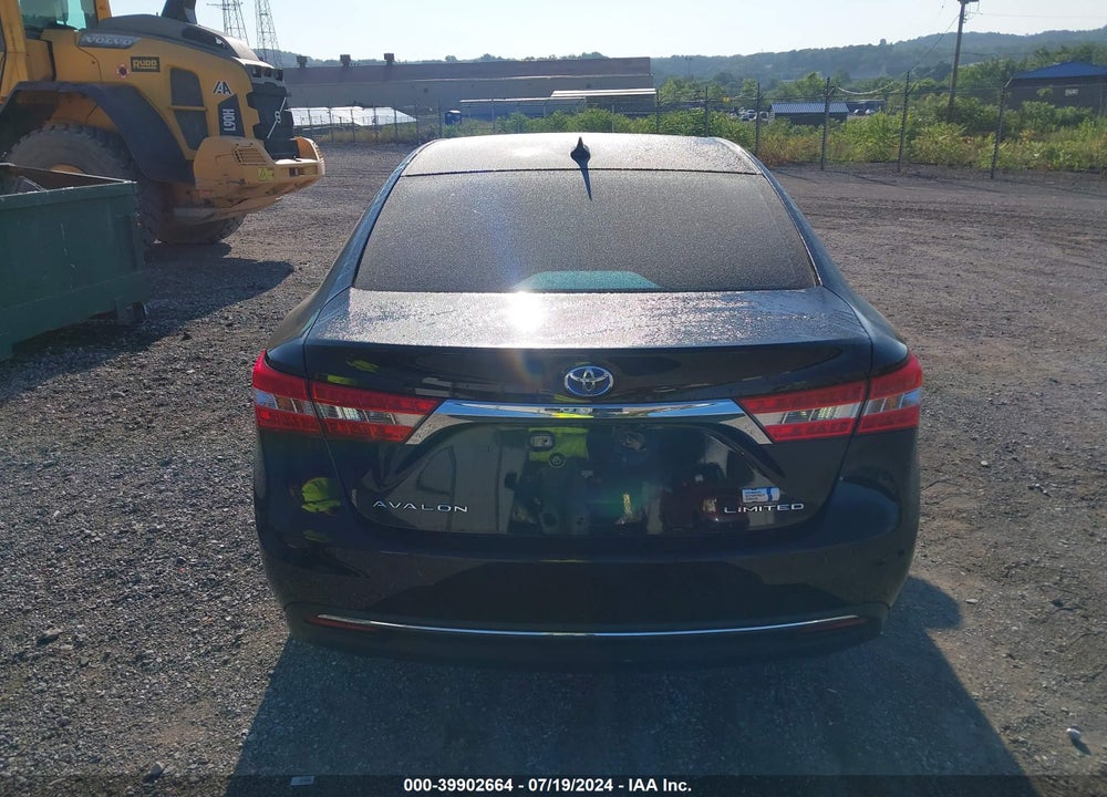 2014 TOYOTA AVALON HYBRID LIMITED VIN: 4T1BD1EB2EU032084