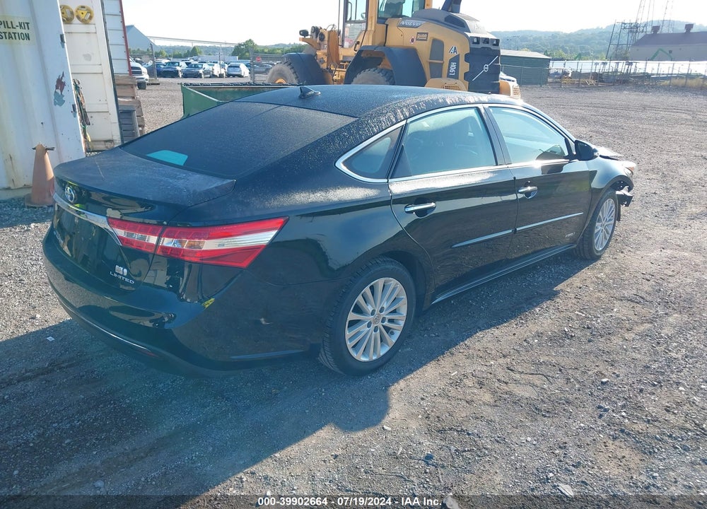 2014 TOYOTA AVALON HYBRID LIMITED VIN: 4T1BD1EB2EU032084