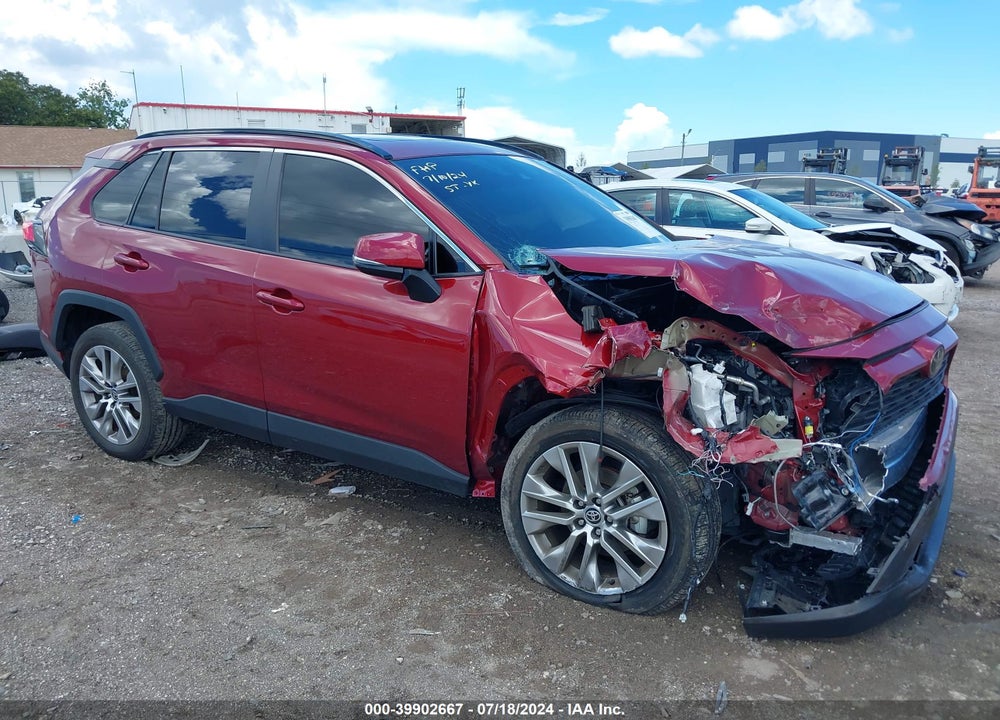 2022 TOYOTA RAV4 XLE PREMIUM VIN: 2T3C1RFV3NW229695