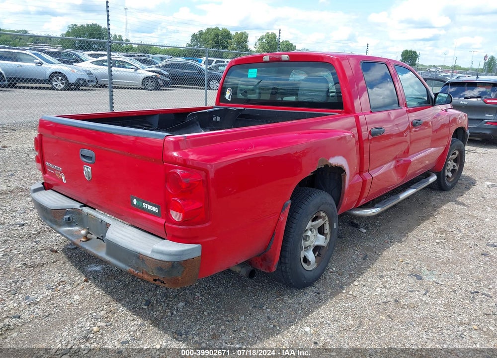 2005 DODGE DAKOTA ST VIN: 1D7HE28K05S147538