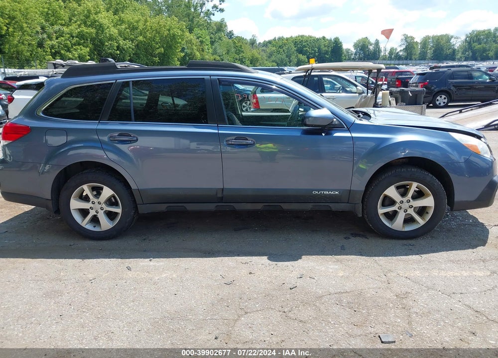 2013 SUBARU OUTBACK 2.5I PREMIUM VIN: 4S4BRBCC4D3237820