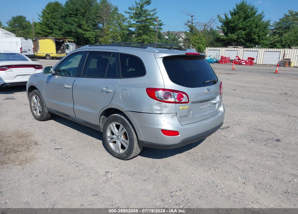 2011 HYUNDAI SANTA FE SE VIN: 5XYZHDAG0BG012004