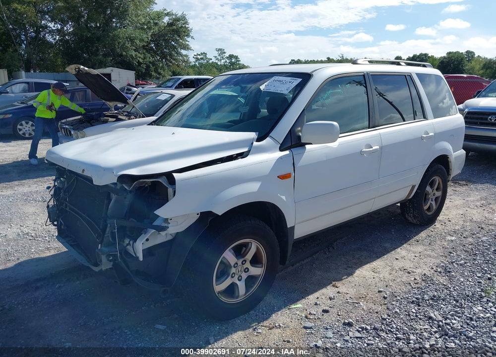 2006 HONDA PILOT EX VIN: 5FNYF28456B034661