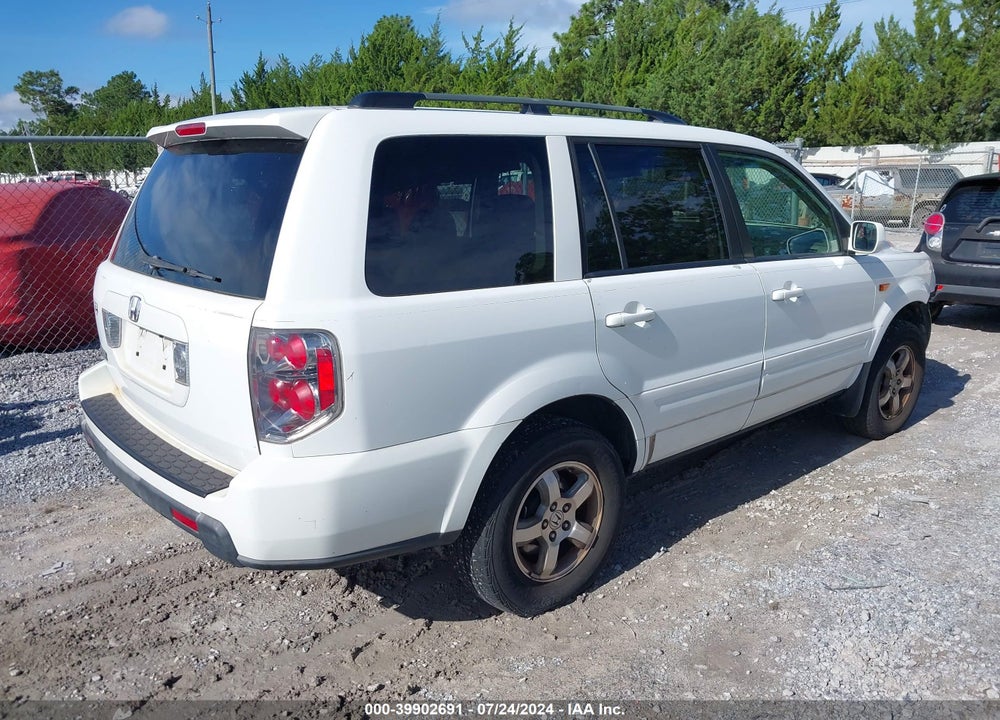 2006 HONDA PILOT EX VIN: 5FNYF28456B034661