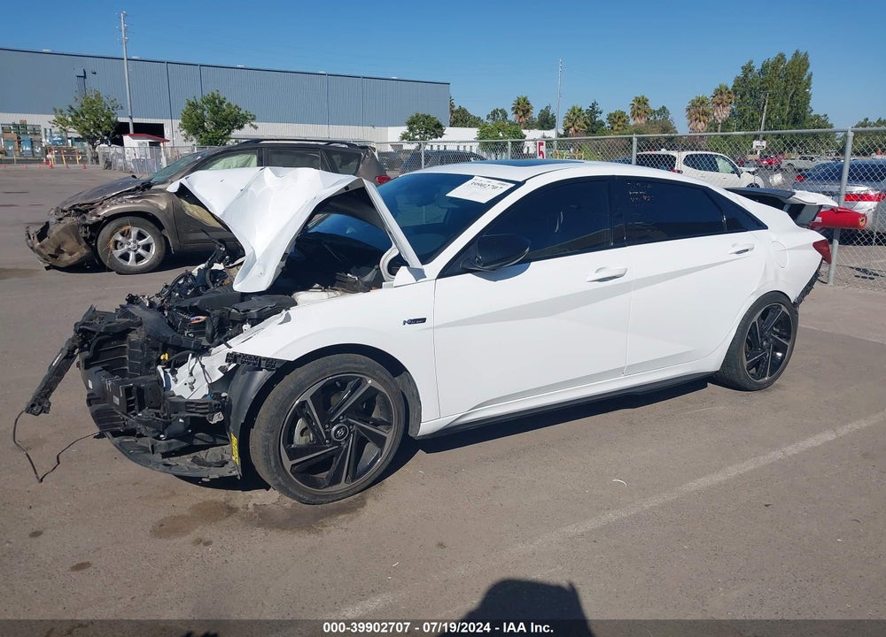 2023 HYUNDAI ELANTRA N LINE VIN: KMHLR4AF4PU414345
