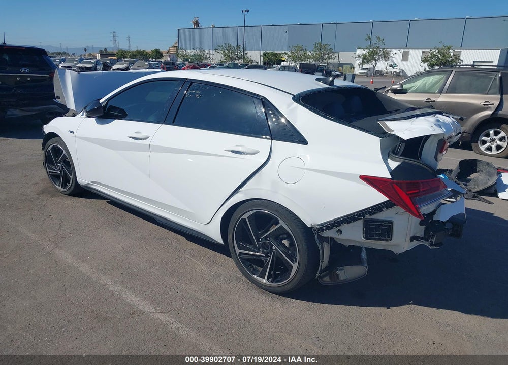 2023 HYUNDAI ELANTRA N LINE VIN: KMHLR4AF4PU414345
