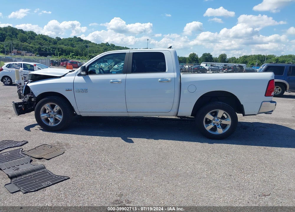 2017 RAM 1500 BIG HORN 4X4 5'7 BOX VIN: 1C6RR7LT0HS780276