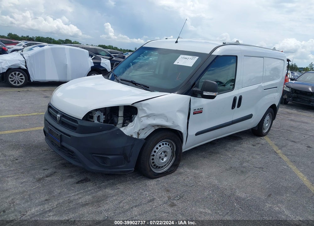 2016 RAM PROMASTER CITY TRADESMAN VIN: ZFBERFAT8G6B18527