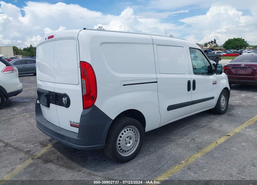 2016 RAM PROMASTER CITY TRADESMAN VIN: ZFBERFAT8G6B18527