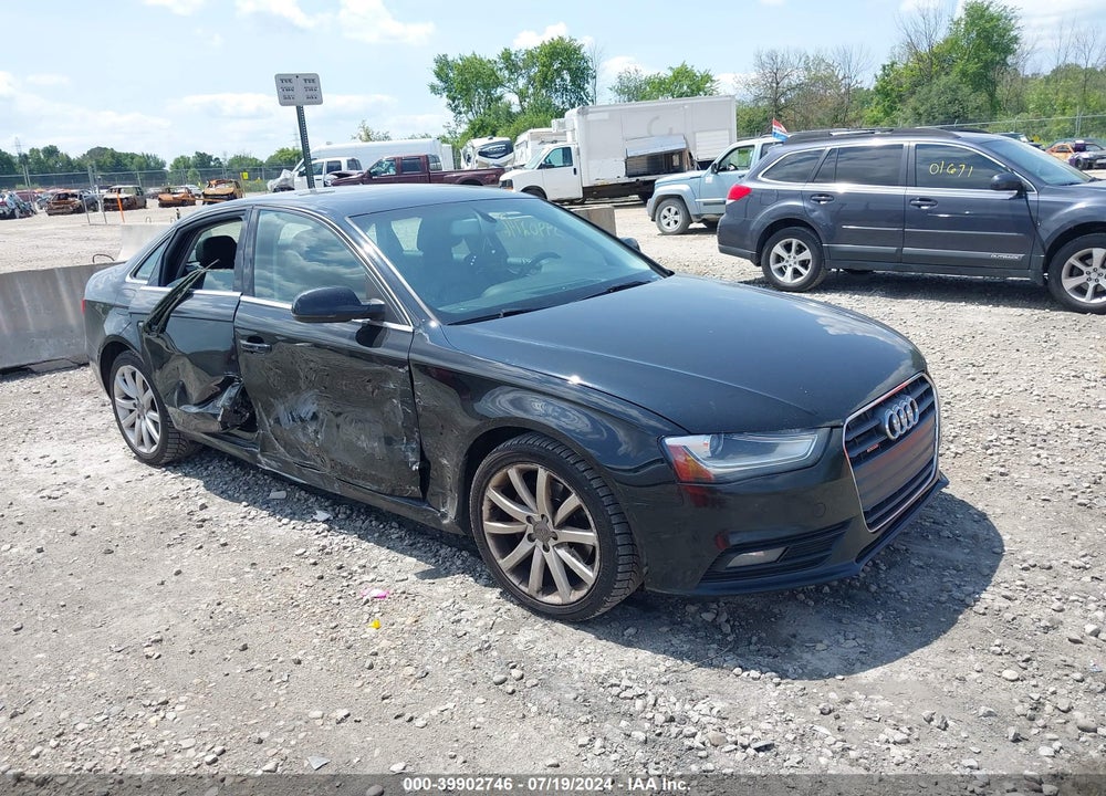 2013 AUDI A4 2.0T PREMIUM VIN: WAUFFAFL3DA167319