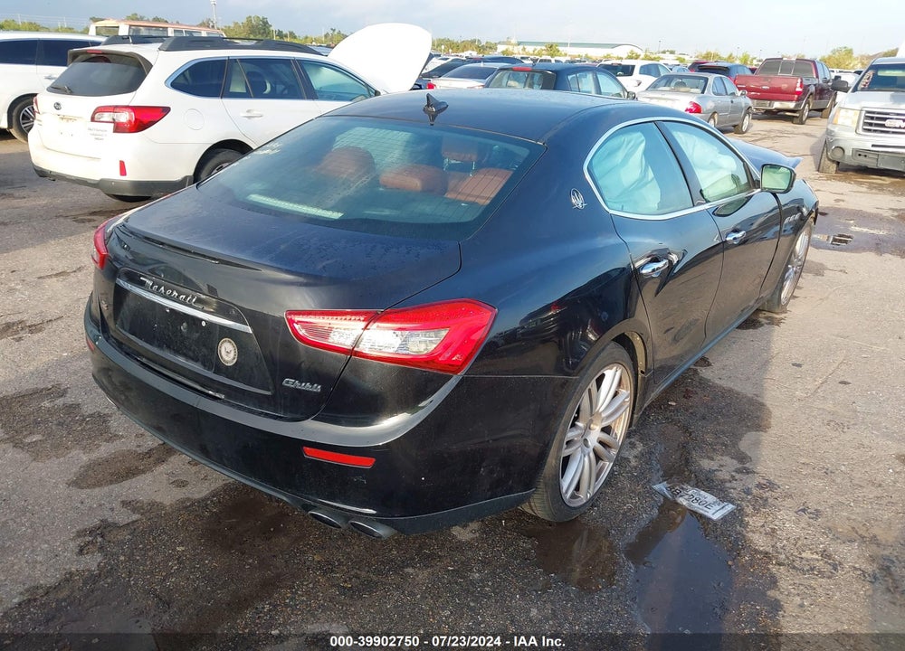 2016 MASERATI GHIBLI S Q4 VIN: ZAM57RTA3G1176275