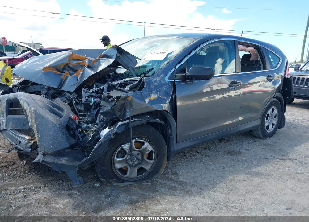2012 HONDA CR-V LX VIN: 2HKRM3H39CH503223