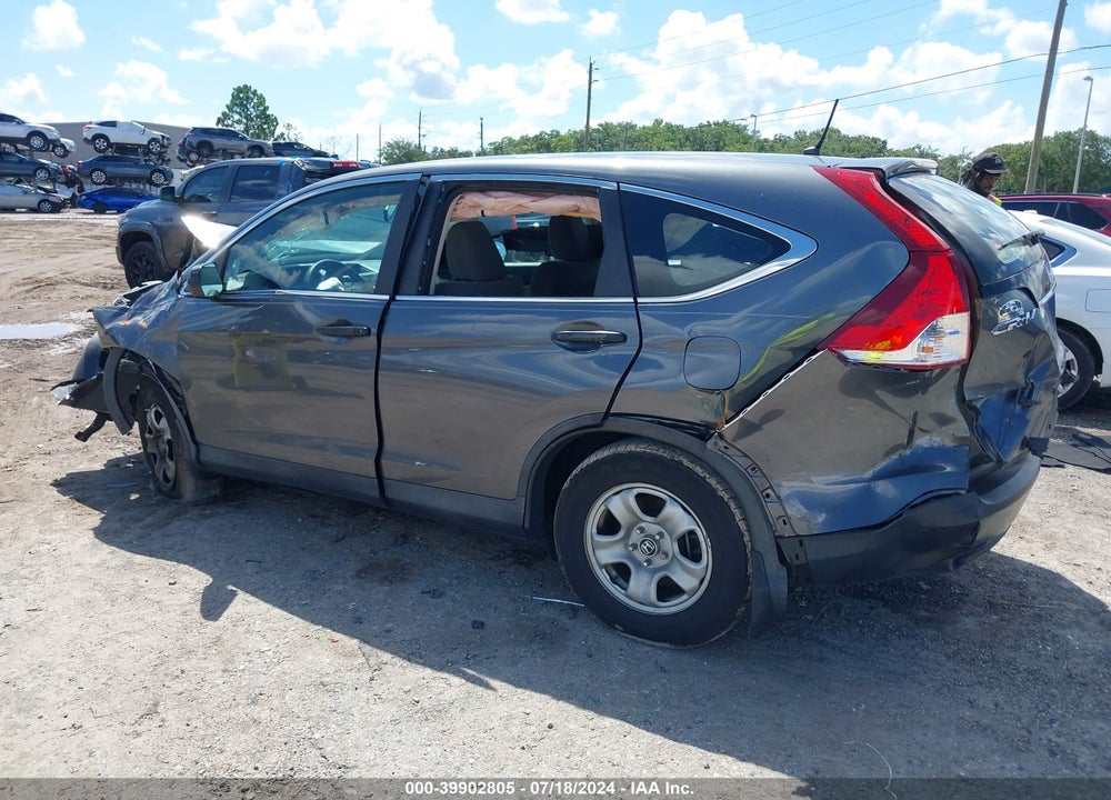 2012 HONDA CR-V LX VIN: 2HKRM3H39CH503223