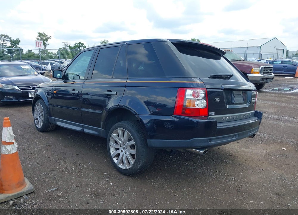 2007 LAND ROVER RANGE ROVER SPORT SUPERCHARGED VIN: SALSH23417A117353