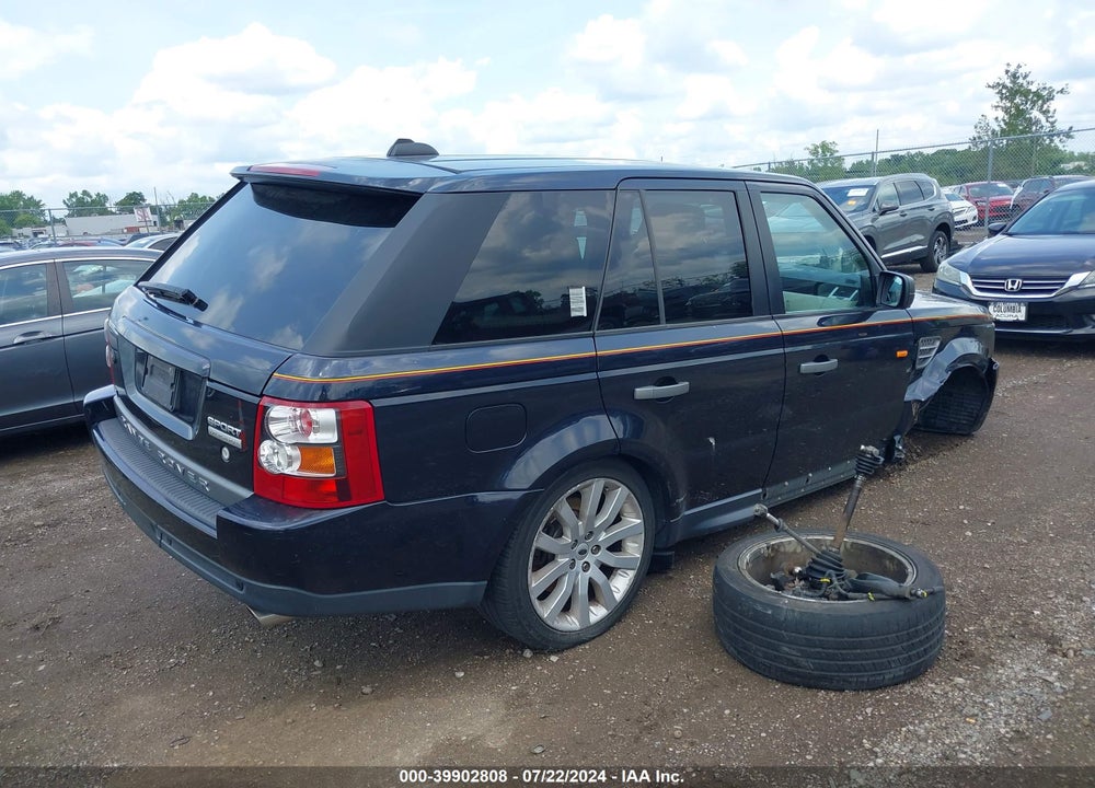 2007 LAND ROVER RANGE ROVER SPORT SUPERCHARGED VIN: SALSH23417A117353