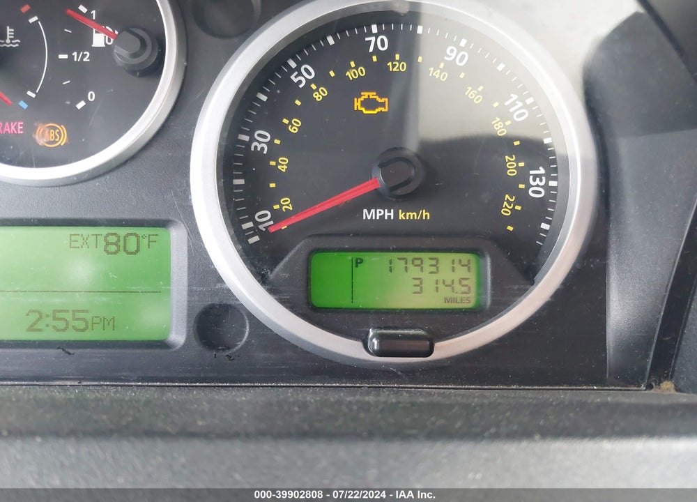 2007 LAND ROVER RANGE ROVER SPORT SUPERCHARGED VIN: SALSH23417A117353
