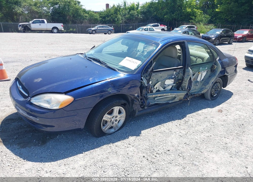 2000 FORD TAURUS SEL VIN: 1FAFP56S7YG101413