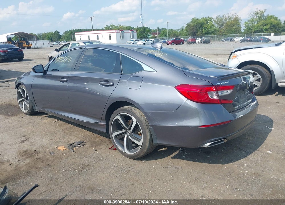 2019 HONDA ACCORD SPORT VIN: 1HGCV1F35KA038585