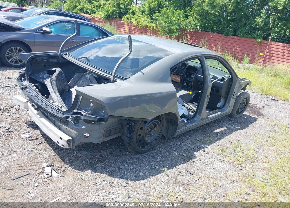 2018 DODGE CHARGER VIN: 2C3CDXGJ8JH306485