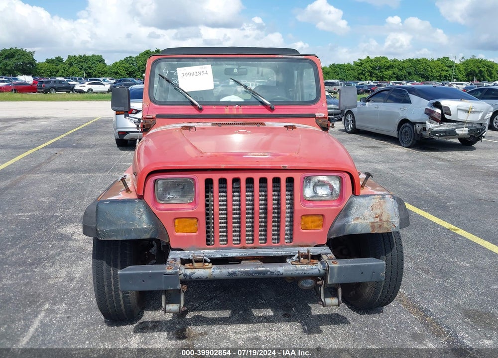 1990 JEEP WRANGLER / YJ S VIN: 2J4FY19E9LJ503679