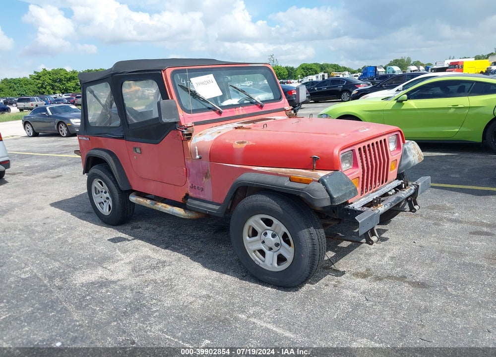 1990 JEEP WRANGLER / YJ S VIN: 2J4FY19E9LJ503679