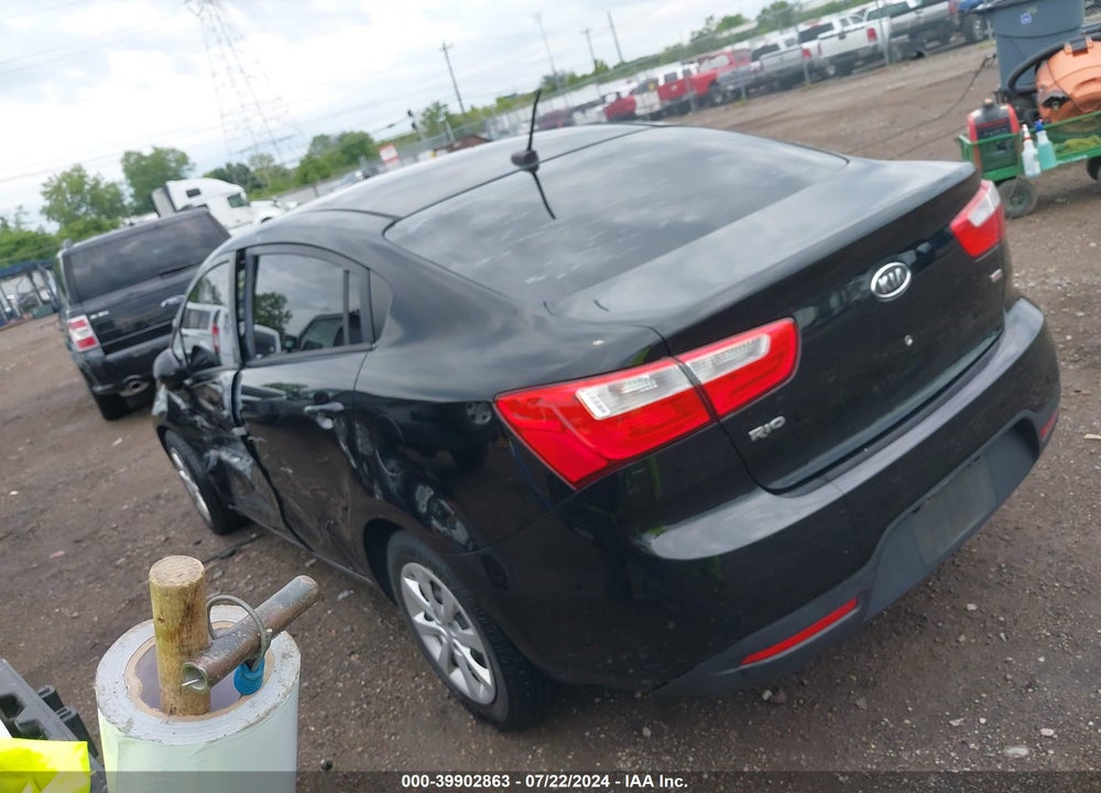 2013 KIA RIO LX VIN: KNADM4A33D6123958