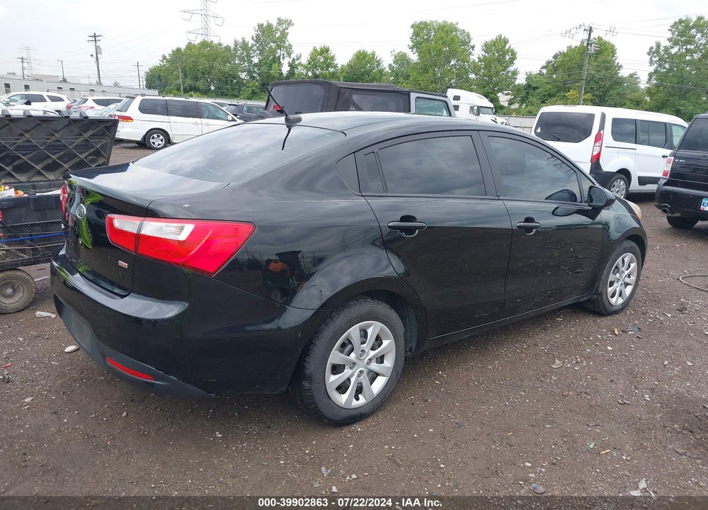 2013 KIA RIO LX VIN: KNADM4A33D6123958