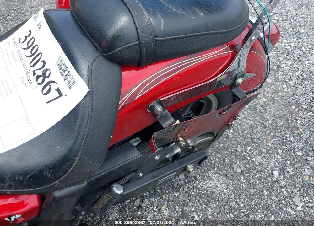 2009 YAMAHA XVS950 A VIN: JYAVN01E39A000613