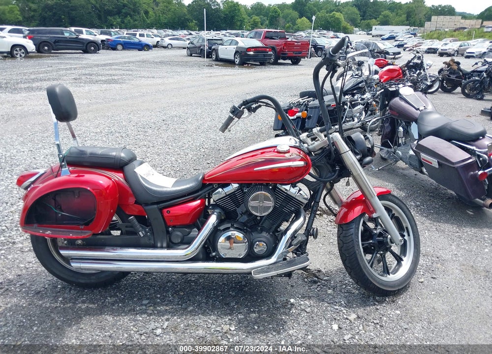 2009 YAMAHA XVS950 A VIN: JYAVN01E39A000613