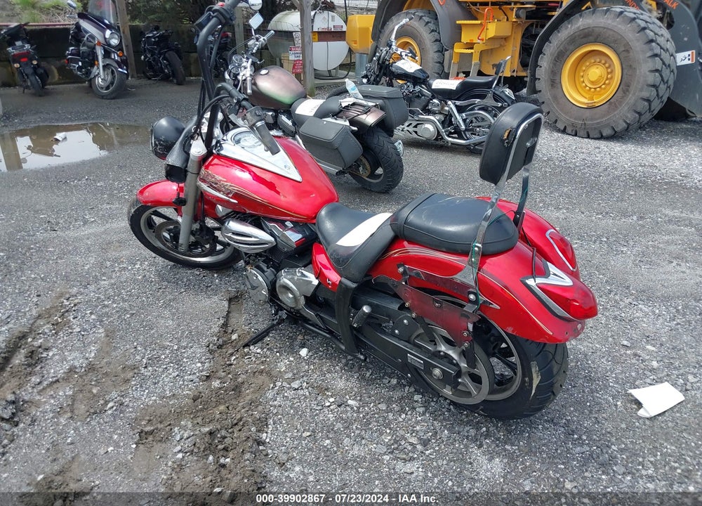 2009 YAMAHA XVS950 A VIN: JYAVN01E39A000613